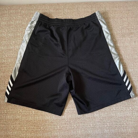 Adidas Men's Black and White Shorts - Picture 3 of 4